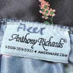 Anthony Richards Nightgown Womens 1X Black Red Floral MuuMuu House Gown Caftan Photo 3