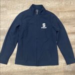 Charles River Apparel Syracuse University Zip-Up Navy Blue Jacket Photo 0