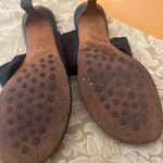 Donald Pliner Donald J. Pliner Black Leather Kitten Heel Sandal Photo 2