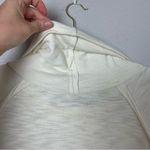 OVI  Ivory Knit Extremely Oversized Cowl Neck Midi Dress with Pockets Size L Photo 7