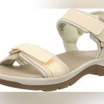 NWT Rockport Women's Trail Tech Sandal Cream Velcro 8.5 Photo 1