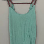 Daytrip Thin Strap Tank Top w/ U & Strap Back Women's Size Small Sleeveless Photo 0