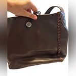 Brighton Brown Stitched Side Leather shoulder bag Photo 1