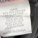 Jane Lamerton black satin lace trim belted midi robe size small NEW Photo 10