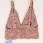 Free People NWT Teagan Bralette In Strawberry Nude Photo 4
