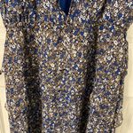 Derek Lam Silk floral ruffle dress size 8 Photo 5
