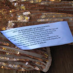 Mac Duggal 5509 SEQUINED WRAP OVER 3/4 SLEEVE GOWN Photo 12