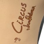 Circus by Sam Edelman Circus Sam Edelman Black Faux Leather Platform Ankle Strap Heels Womens Size 9.5 Photo 4