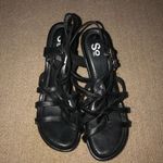 SO  black Wedges Photo 1