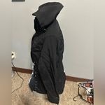 Eddie Bauer  Womens Large Black Trench Coat Photo 1