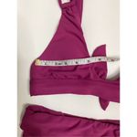 Robin Piccone New.  fuchsia high waist bikini. XS. Retails $210 Photo 10