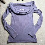 We The Free FREE PEOPLE |  : Snowbunny Purple Smoke Sweater Size XS Photo 6
