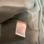 Garnet Hill Sage Green Open Front Sweatshirt Cardigan Oversized Size Medium Photo 8