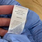 WILO THE LABEL Women's Light Blue Nylon Cargo Pants Drawstring Ankle Size XS Photo 6