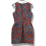 Anthropologie Tulle Structured Tapestry Scoop Neck Mini Dress Sz S Photo 4