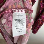 Talbots NWT  Floral Belted Midi Dress Burgundy Small Burgundy Stretch Comfy Chic Photo 6