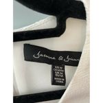 Jasmine  & Juliana Women Off-white 3/4 Sleeve Blouse Top Ribbon Details Medium Photo 2