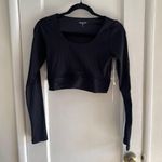 Year Of Ours  Ribbed Crop Long Sleeve Top Photo 1