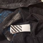 Off-White lace crop top black M Photo 3