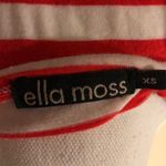 Ella Moss  Red & White Striped Tank Top Photo 5