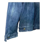 Michael Kors  Womens Faux Fur Jean Jacket, Small Photo 4