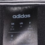 Adidas  Black and White Sweatshirt with Signature Stripes Photo 2