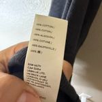 Free People We The Free grey Ribbed Long Sleeve Blouse Soft Oversized Drop Sleeve Photo 3