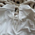 Halogen White High Neck Tank Top Photo 3