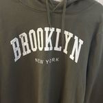 On Fire  Green Brooklyn New York Sweatshirt Photo 1