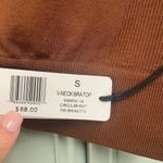 We Wore What  V-Neck Bra Top Sz Small NWT $68 Photo 1