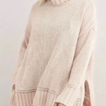 Aerie  American Eagle Color brown Knot Chenille Turtleneck Sweater size XS Photo 0