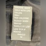 Josephine Chaus Josephinee Chaus ruffled black blazer. Snap one button closure with tie. Size 6 Photo 10