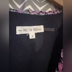 FREE THE ROSES | Floral Ruffle Detail Long Dress, Size S Purple Photo 6