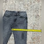 CAbi  Distressed boyfriend jeans size 6 black gray wash 100% cotton Photo 5