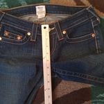 True Religion  Dark Blue Yellow Stiching Stella Style Long Vintage Womens 25 Photo 10