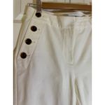 Derek Lam 10 Crosby Kelis Straight Leg Sailor Pants Size 6 White Photo 3