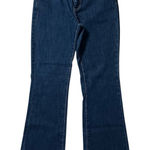 OAT New York High Rise Bootcut Cotton Stretch Trouser Jeans Size 6/28 Blue Photo 0