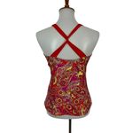Antonio Melani Tankini Top Large Red Padded Swimwear Resort Beach Photo 4