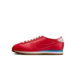Nike Women’s Cortez Leather Sneaker - University Red/University Blue Photo 5