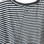 We The Free  Women’s Take Me Striped T-Shirt Size Small in Navy Photo 3