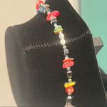 Hematite and Multicolor Chipped Gemstone Bead Necklaces Set Black Photo 7