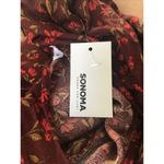 Sonoma Plus Size Goods for Life Ruffle Peasant Top, Women's, Size: 1X Dark Red Photo 3