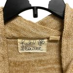 Anthropologie Field Flower  Medium Spacedye Yellow Brown Cowl Tunic Photo 2