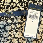 Ralph Lauren Polo  Black White Ditsy Floral Women's A Line Mini Skirt Size 4 NWT Photo 10