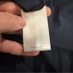 EXPRESS NWT  Dark Blue Navy Sparkly Dress with Ruffle Sleeves and Keyhole Back Photo 5