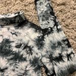 PINK - Victoria's Secret Victoria’s Secret Pink Chloe xHalle Tie-Dye Long Sleeve Crop Top turtleneck Photo 3