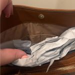 Kate Spade  Leila Triple Compartment Patchwork Suede Brown Medium Shoulder Bag Photo 5