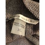 Peter Nygard  Silver Sparkle Metallic Open Cardigan Size XL Photo 8