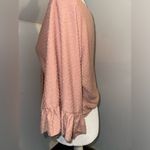 Buckle Pink Blouse Photo 3