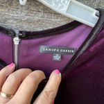 Sandra Darren  size 14 sheath dress back exposed zipper accordion pleated bottom. Photo 2